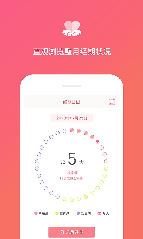 经期日记app