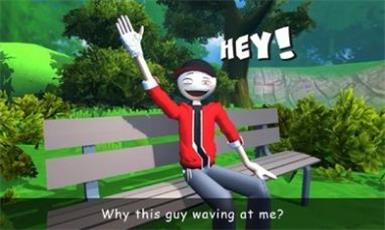 愤怒的男孩佩德罗和他的朋友们