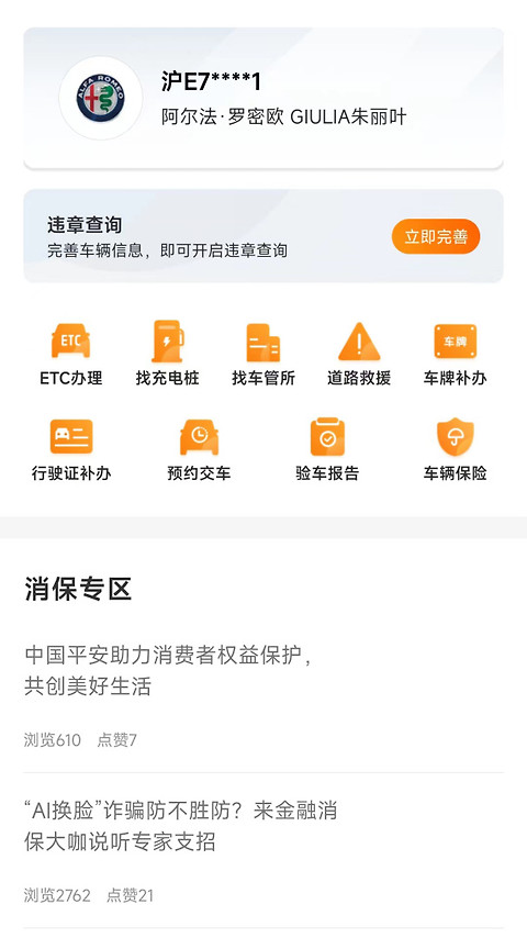 平安车管家app