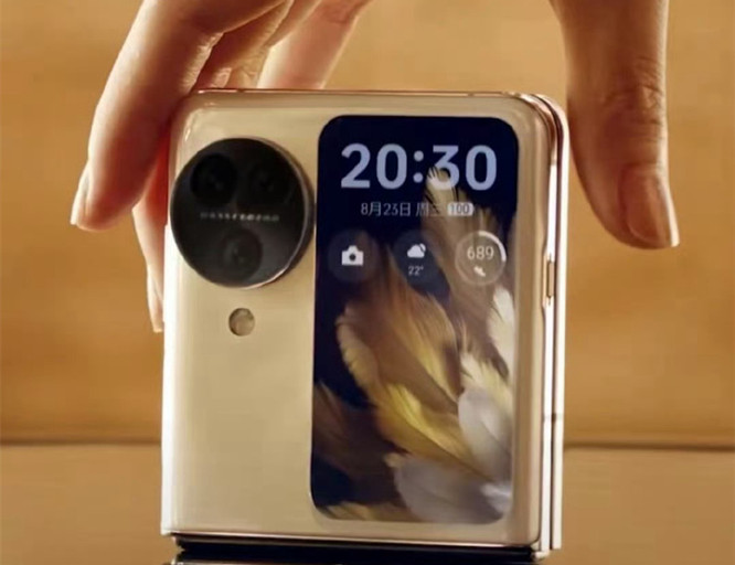 OPPO Find N3 Flip外屏可以面部识别吗
