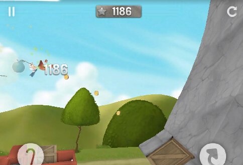 跑酷老奶奶破解版无限金币