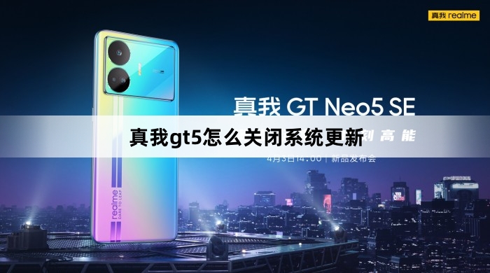 真我gt5如何关闭系统更新