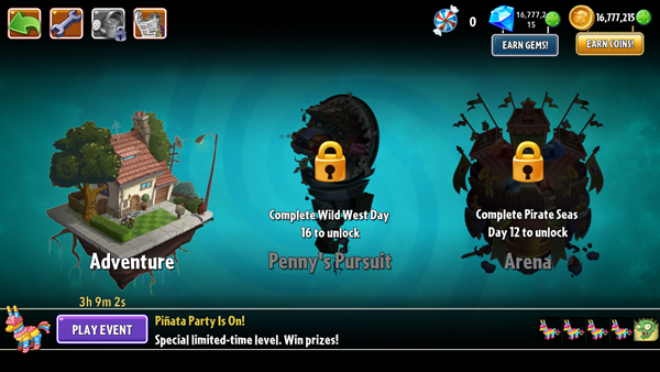 植物大战僵尸2全5阶植物无限钻石版