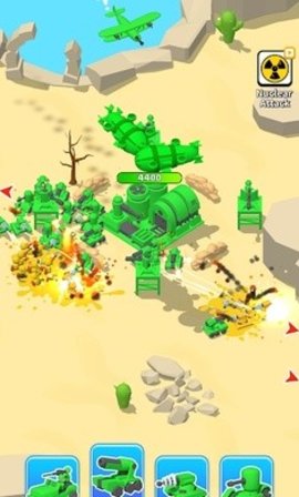 玩具军抽签防守破解版