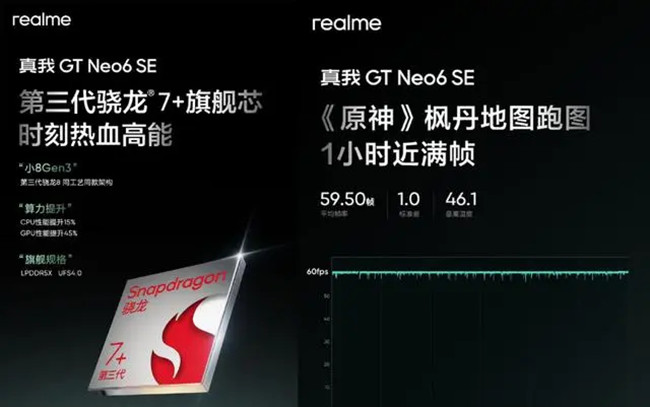 真我Realme GT Neo6 SE玩原神会卡吗？
