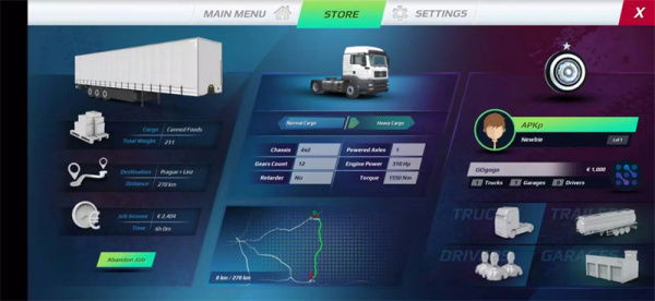 Truckers of Europe 3( 欧洲卡车模拟器3)