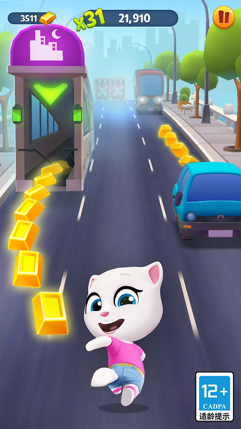 汤姆猫跑酷腾讯版