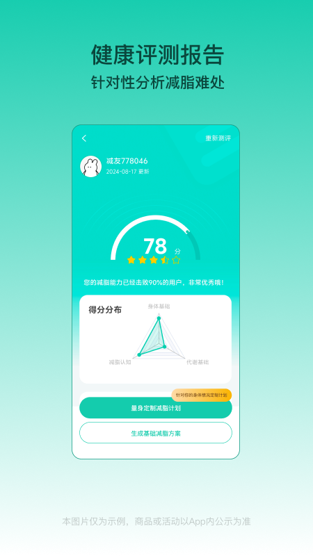 热量减肥法健身app