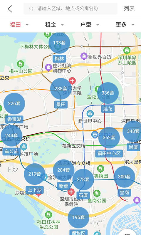 租房网app