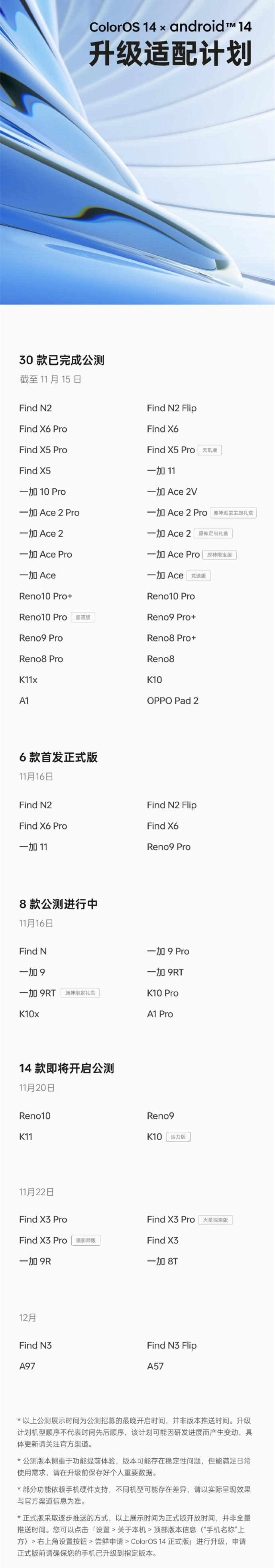 OPPO Find N3 Flip如何更新ColorOS 14