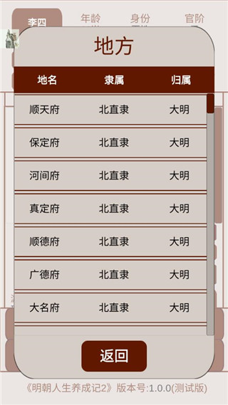 明朝人生养成记2破解版
