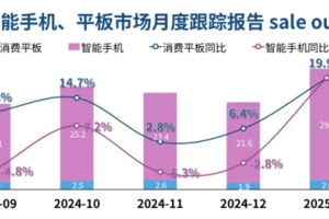 2025年国补手机/平板销量介绍，大增20%