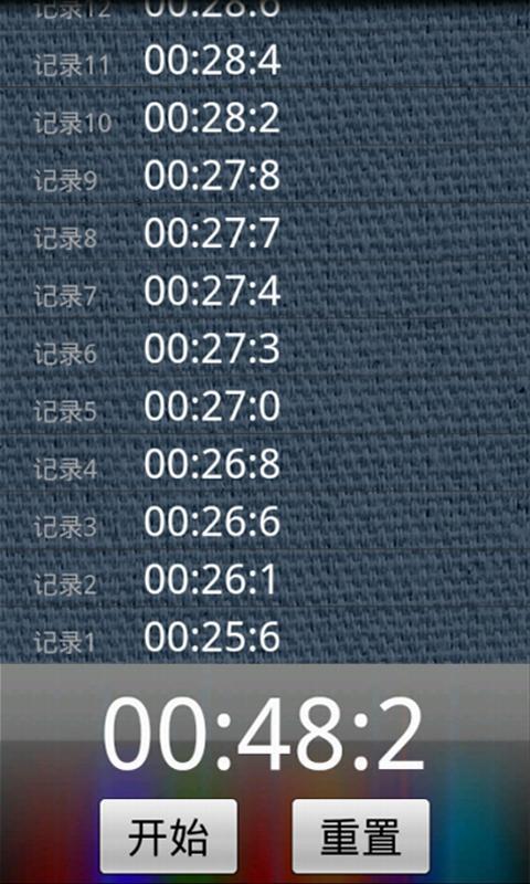 裕天秒表计时器app