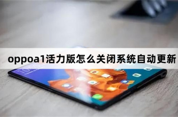 oppoa1活力版如何关闭系统自动更新