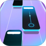 节奏的钢琴白块