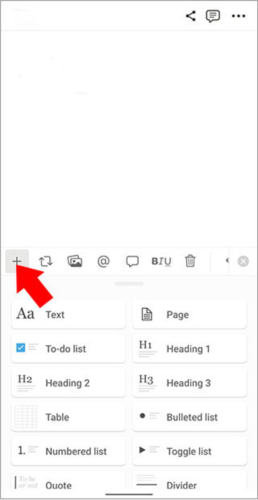 Notion文档编辑app