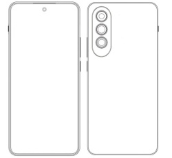 一加Ace 3V线稿曝光 将首发高通骁龙7+Gen3处理器