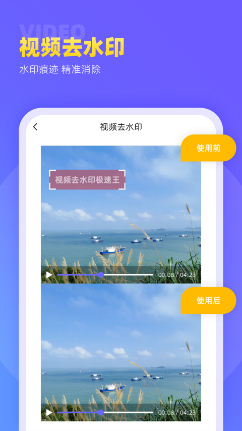 视频去水印极速王app