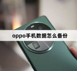 oppo手机数据在哪里备份
