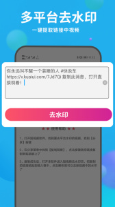 去水印视频解析app