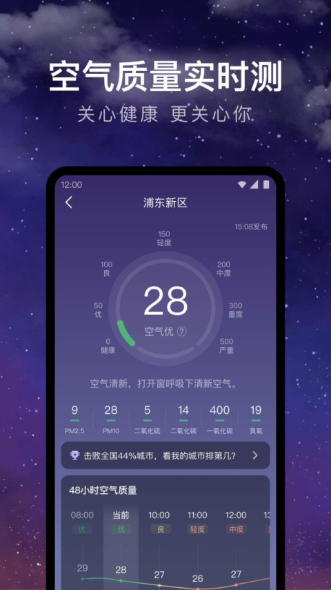 24小时天气app