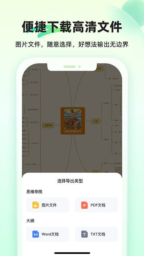 知犀思维导图app