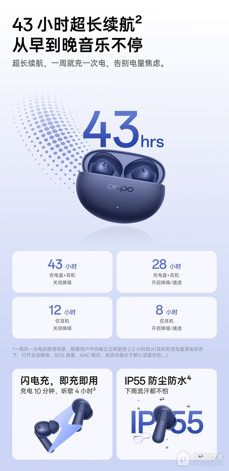 OPPO Enco Air4s上架179元，支持32dB降噪与双设备连接