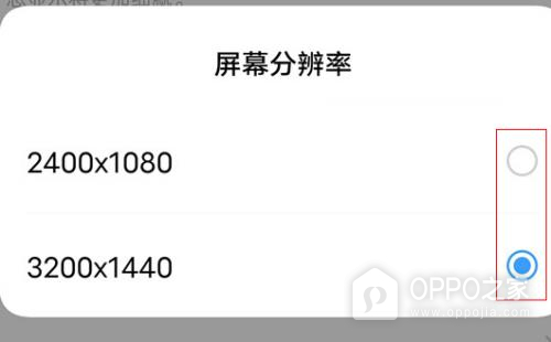 OPPO Find X9如何调整屏幕分辨率?