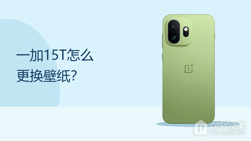 一加15T怎么更换壁纸?