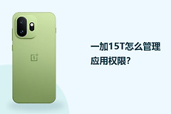 一加15T怎么管理应用权限？