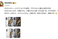 OPPO K15配置曝光：8000mAh大电池、天玑7360与RGB呼吸灯或将到来