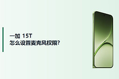 一加15T怎么设置麦克风权限？