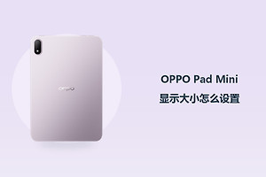 OPPO Pad Mini显示大小怎么设置？