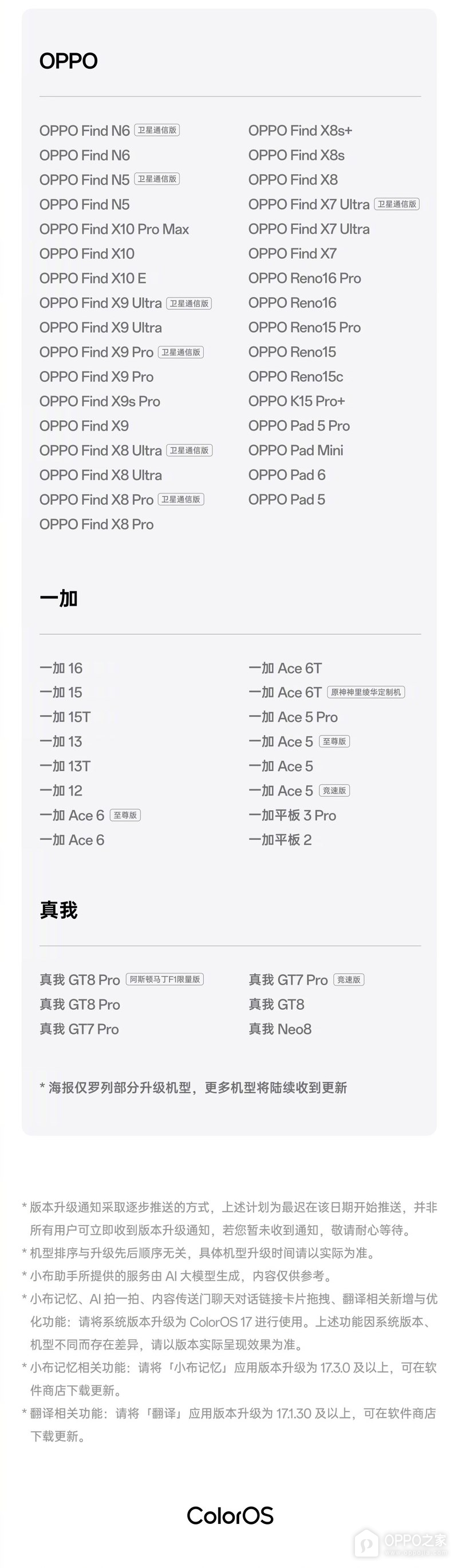 ColorOS十月体验升级公布,微信QQ链接卡片可跨应用拖拽