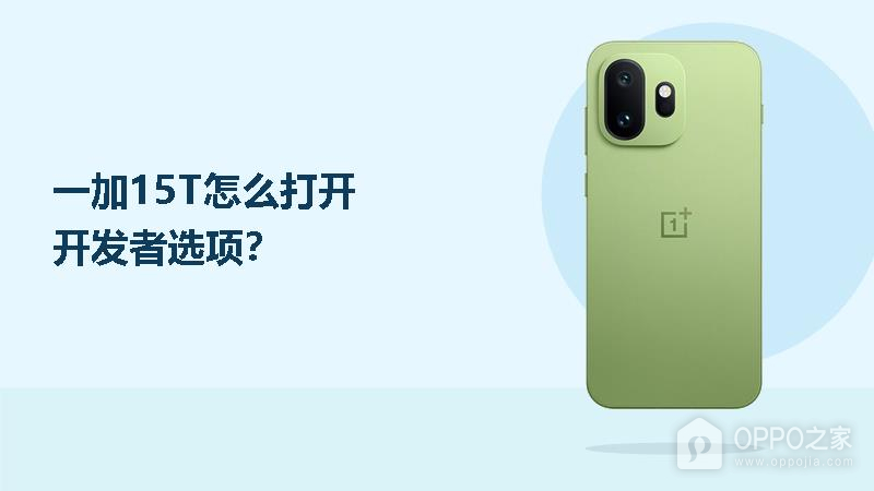 一加15T怎么打开开发者选项？
