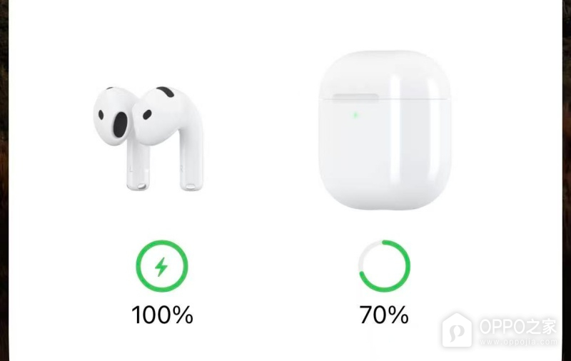 OPPO Enco Air5s怎么查看充电盒电量？