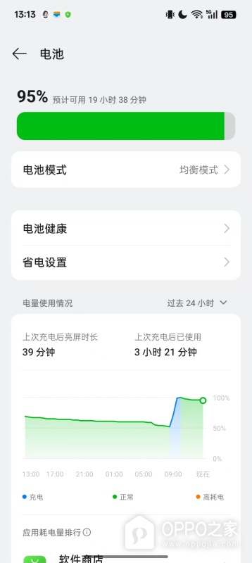 OPPO手机电池健康怎么设置？